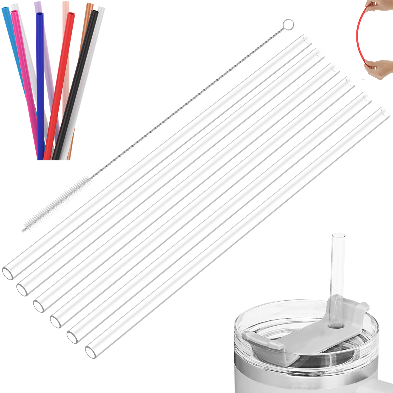 Drinking Straws Smoothie Drink - Wedding Water Supply のレビューと価格
