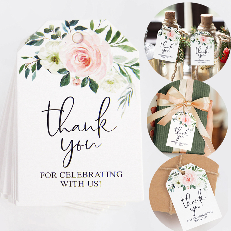 50pcs Thank You For Celebratin - Wedding Card Box のレビューと価格