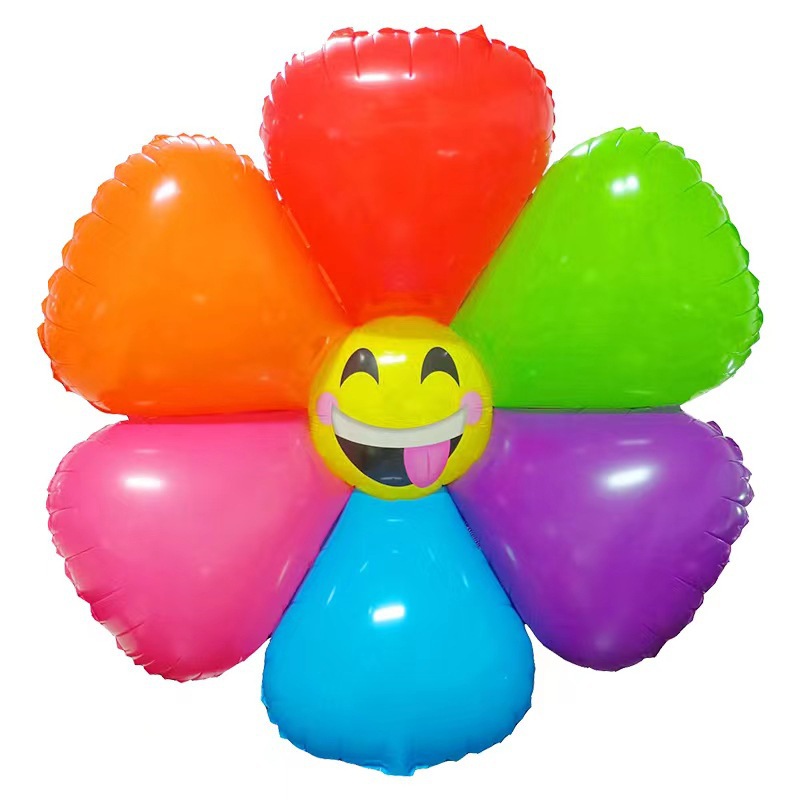 1/10 daisy balloons, huge smil - Confetti Balloon Set のレビューと価格