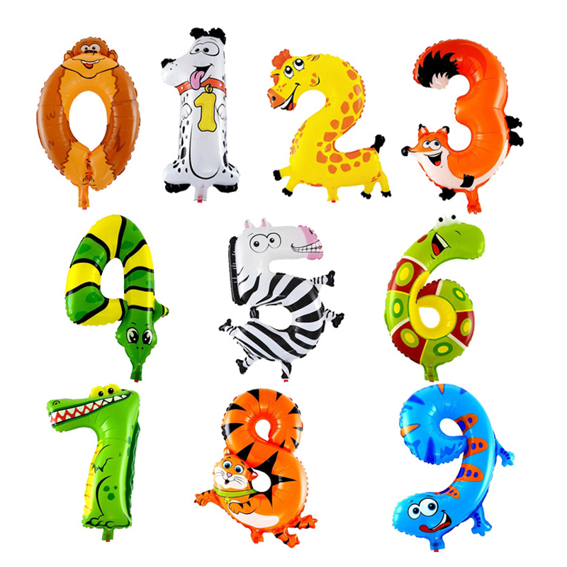 1-50pcs 16inch Jungle Animal B - Wedding Supply Wholesale のレビューと価格