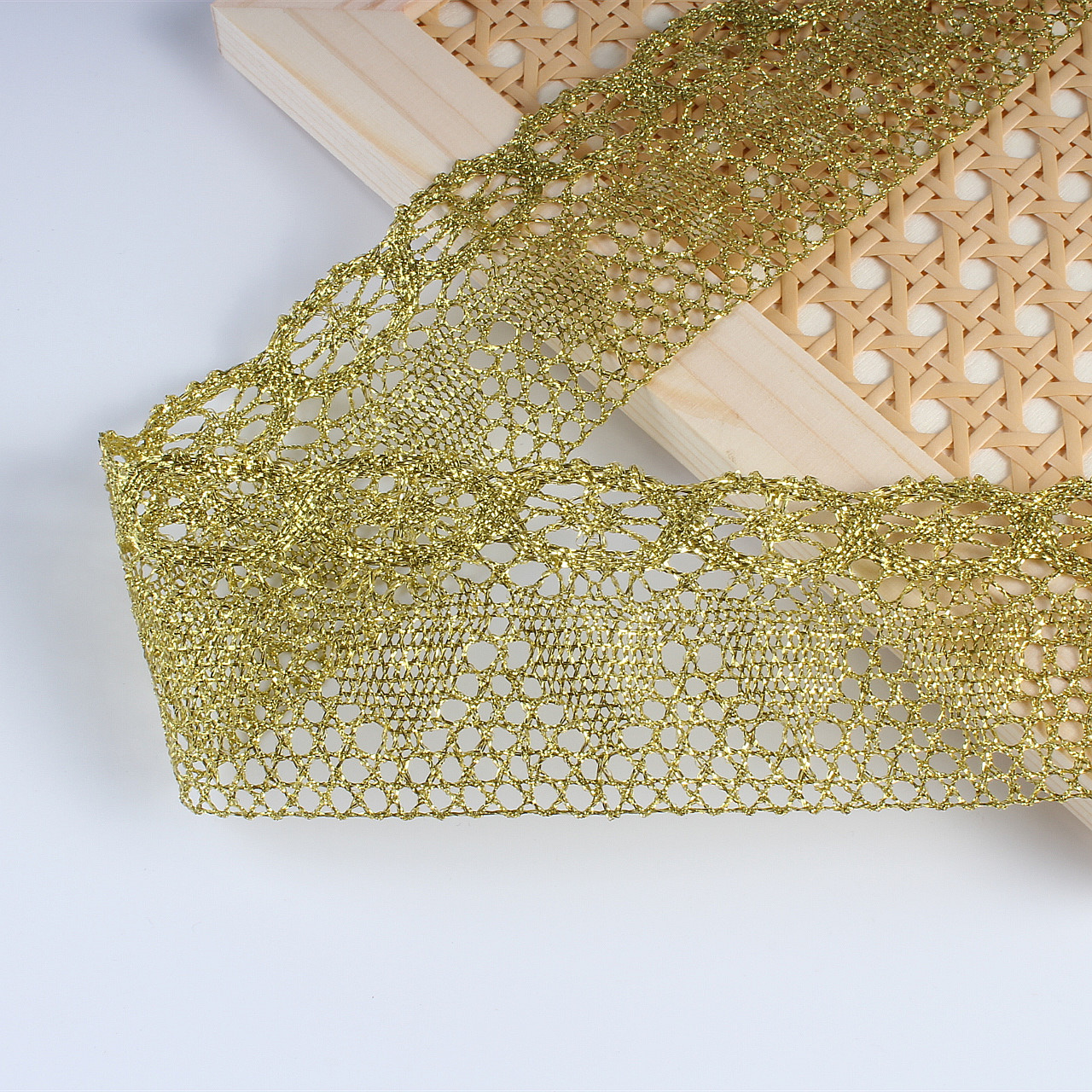 5cm wide, 10yards Gold Thread  - Supplier Wedding のレビューと価格
