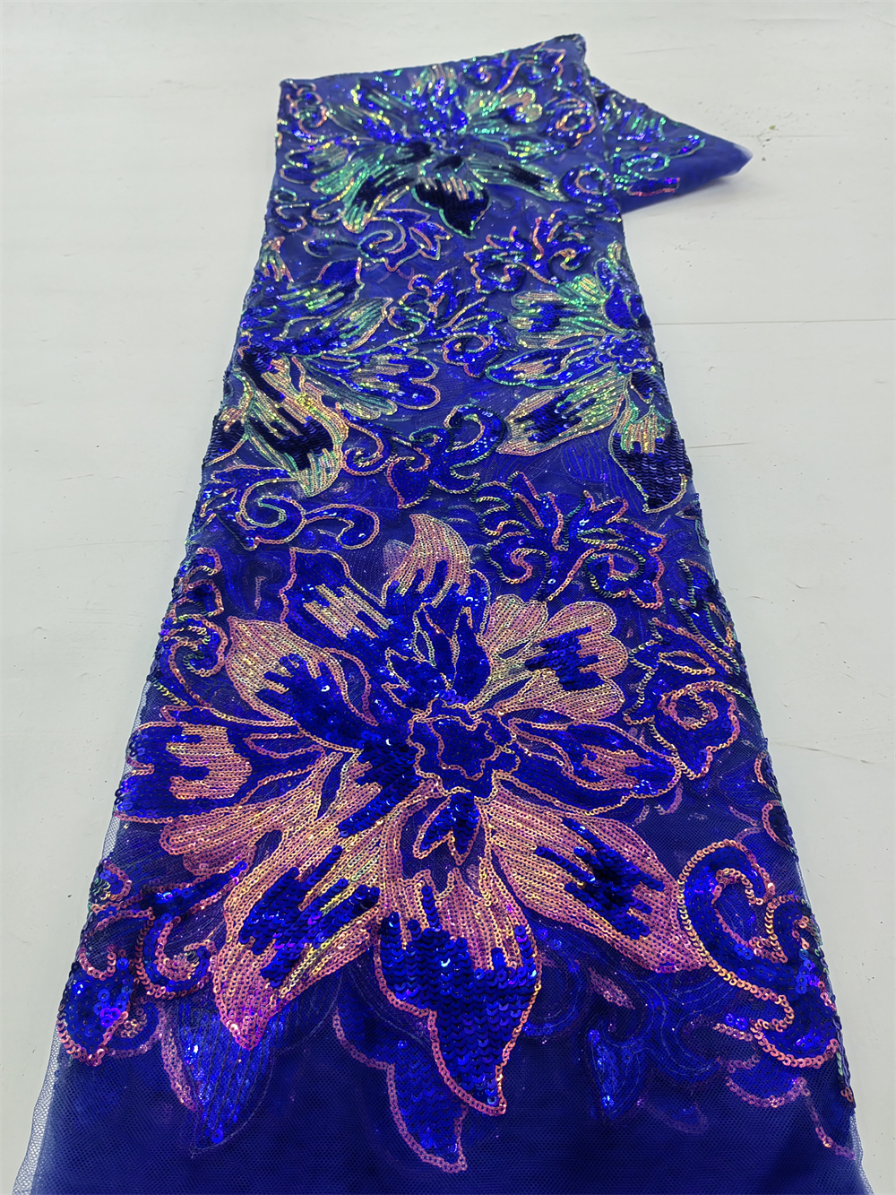 African Sequins Net Lace Fabri - Wedding Dress Supply のレビューと価格