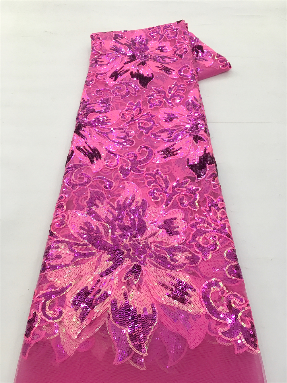 African Sequins Net Lace Fabri - Wedding Dress Supply のレビューと価格
