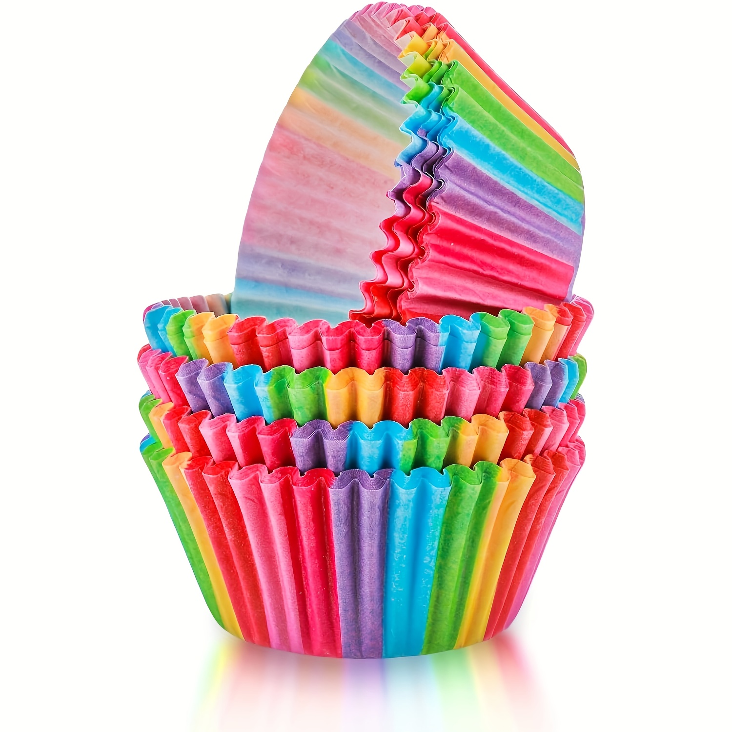 100 Pack Colorful Standard Cup - Wedding Cake Supply のレビューと価格